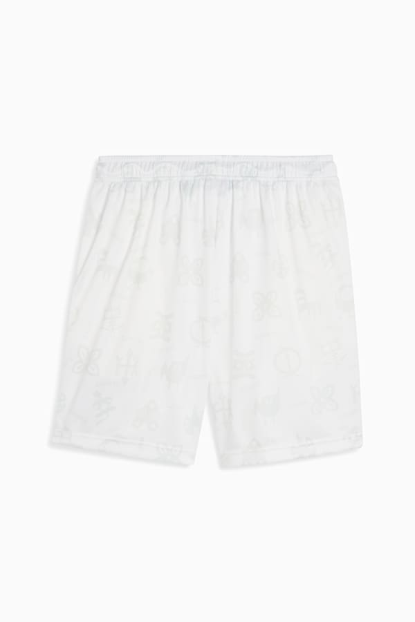Ghana All-Over Print 6" Shorts Unisex, PUMA White-PUMA Black, extralarge-GBR